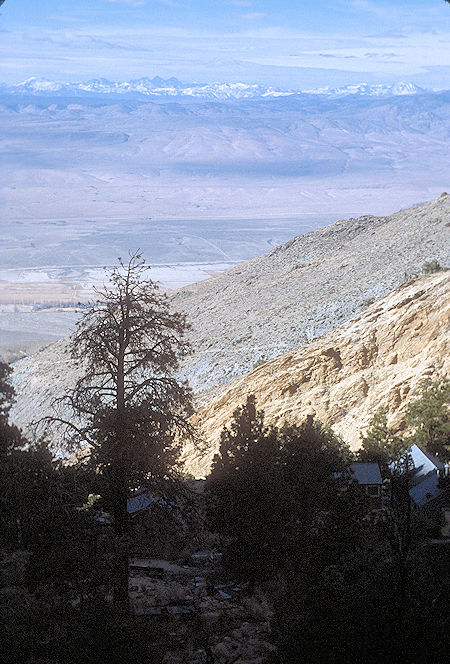 Looking across the Chalfant Valley toward the Sierra Nevada