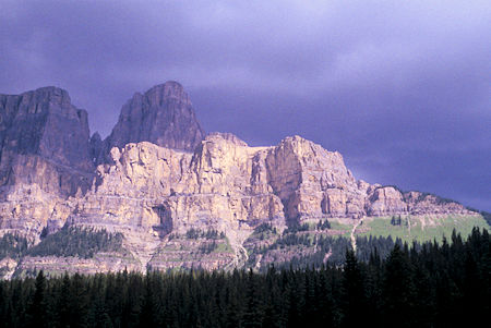 Castle Cliffs, Banff National Park, Alberta