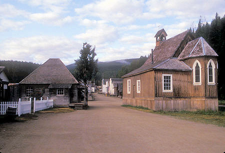 Street scene, Barkerville National Historic Park, British Columbia