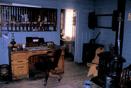 Gold Commisioner Office, Barkerville National Historic Park, British Columbia