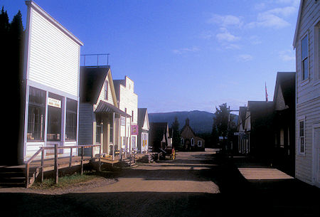 Street scene, Barkerville National Historic Park, British Columbia