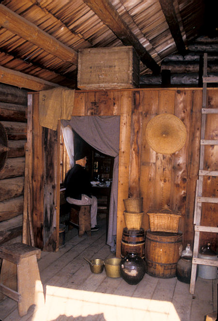 Wa Lee Store in Chinatown, Barkerville National Historic Park, British Columbia