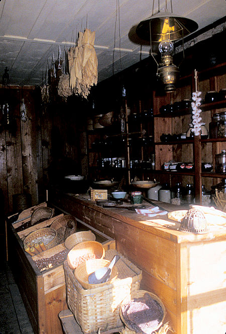 Yan War Store in Chinatown, Barkerville National Historic Park, British Columbia