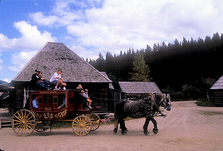 Stage Coach, Barkerville National Historic Park, British Columbia