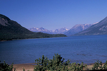 Bennett Lake at Carcross, Yukon Territory