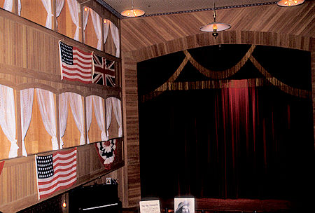 Stage in Palace Grand Theatre, Dawson City, Yukon Territory