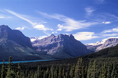 Hector Lake, Icefield Parkway, Banff National Park, Canada