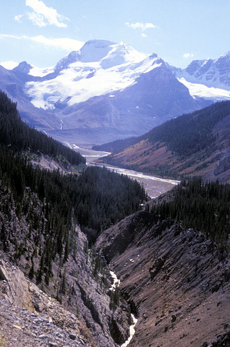 Stutfield Glacier, Icefields Parkway, Jasper National Park, Canada