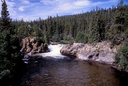 Rancheria Falls, Yukon Territory