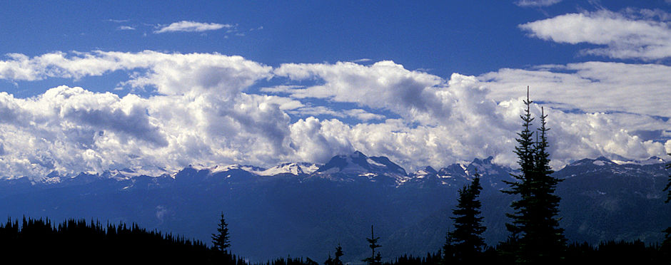 View from summit of Mt. Revelstoke, Mt. Revelstoke National Park, Canada
