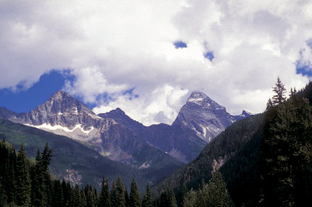 Sir Donald Peak from Rogers Pass area, Canada