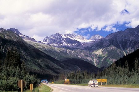 East from Rogers Pass, Canada