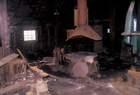 Blacksmith at Bear Creek Camp - 1998