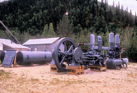 Machinery at Bear Creek Camp - 1998