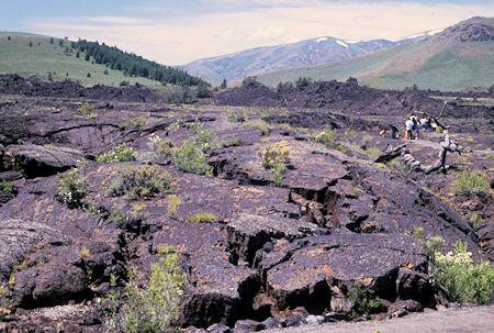Craters of the Moon North Flow walk