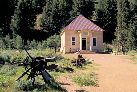 School House (now museum), Custer City, Idaho - 1997
