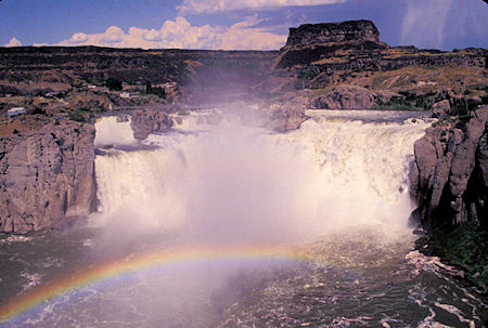 Shoshone Falls & Rainbow, Snake River, Idaho