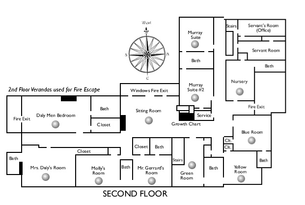 Second Floor floor plan