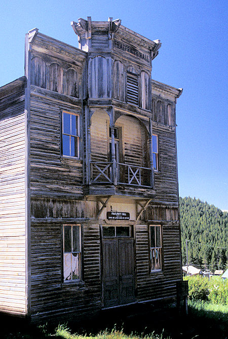 Fraternity Hall, Elkhorn, Montana Ghost Town - 1997