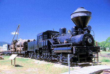 Engine No.7 1923 Engine No. 7 is a rare, Shay-type locomotive
