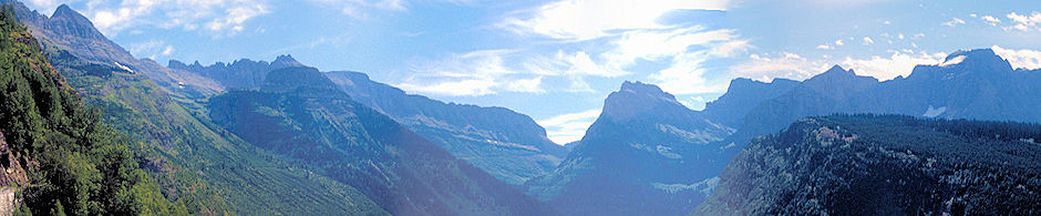 View from Going To The Sun Road