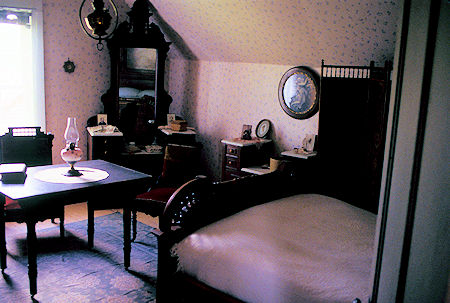 Nevada City Montana bedroom in 'mansion'