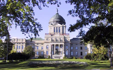 Montana State Capital Building - State Photo