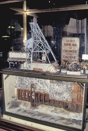 Model of a Mine, World Museum of Mining, Butte, Montana