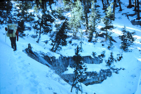 Snow on Charleston Peak climb - 11-28-69