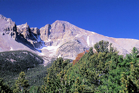 Wheeler Peak from outlook point - Great Basic National Park