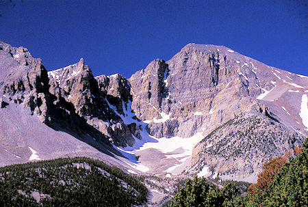 Wheeler Peak from outlook point - Great Basic National Park