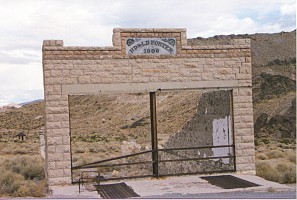 Store Front in Rhyolite ghost town