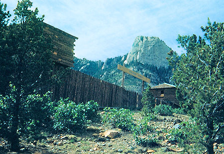 Tooth of Time over Stockade Camp Tooth of Time over Stockade Camp