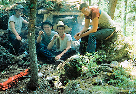 Beaver tail from beaver captured & eaten at survival training