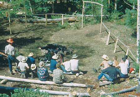 Training session at Crooked Creek