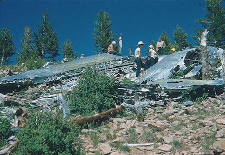 1942 WWII airplane wreck on Trail Peak 1942 WWII airplane wreck on Trail Peak