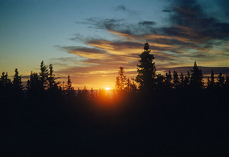 Sunset from Trail Peak