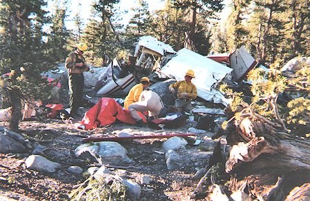 Plane Crash near Deer Lakes - assisting victims