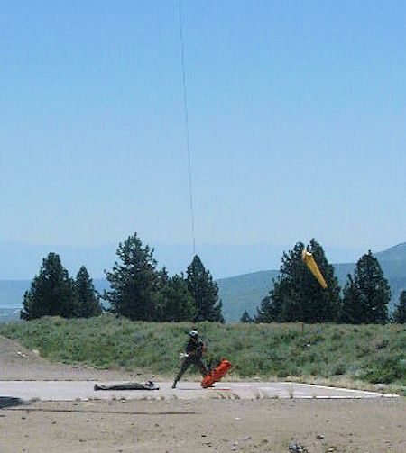Helicopter Training at Mammoth Airport - June 29, 2002