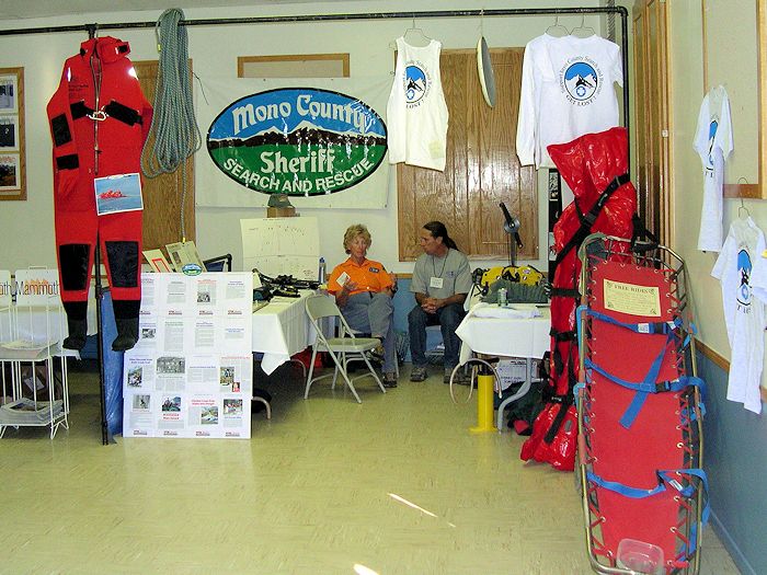 SAR booth at 2003 Mountainfest