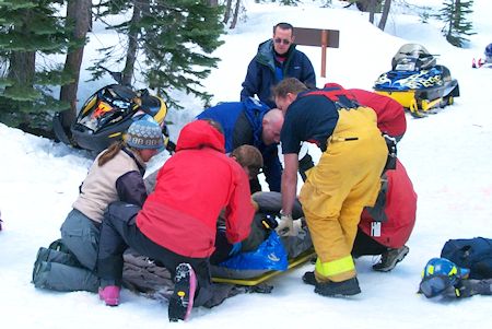ops 03-07 - Snowmobile Accident - Reds Meadow Road