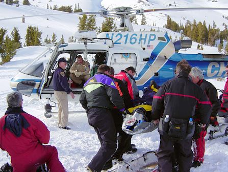 Moving subject to helicopter