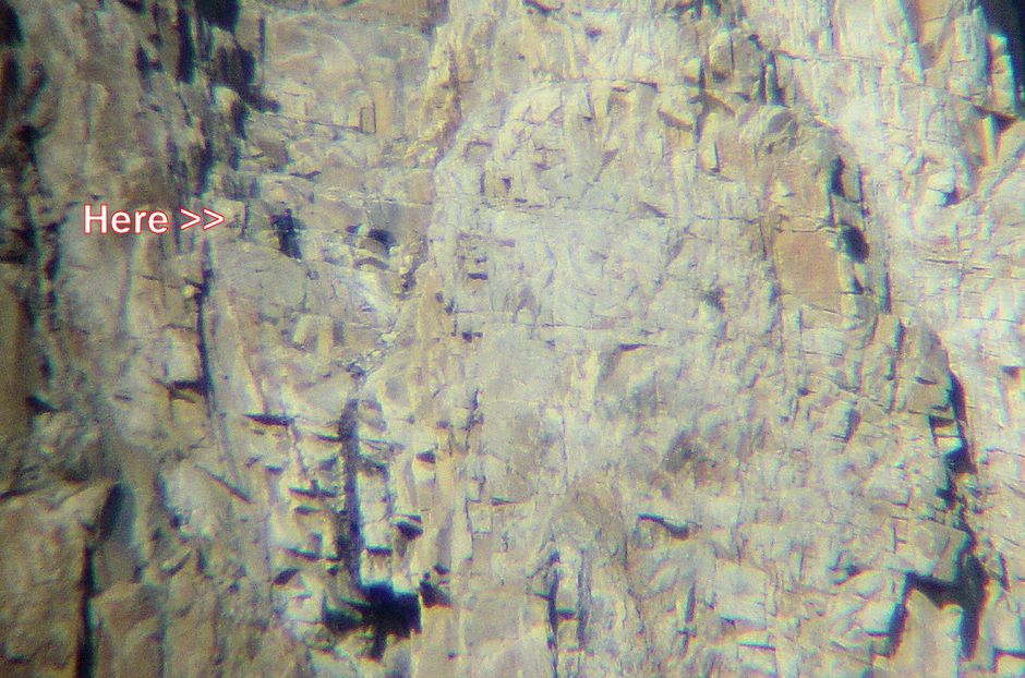 36x Scope photo from Convict Lake