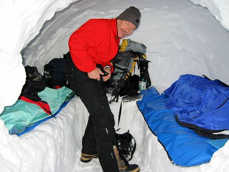 Snow Cave Training