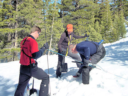 Avalanche Beacon Training