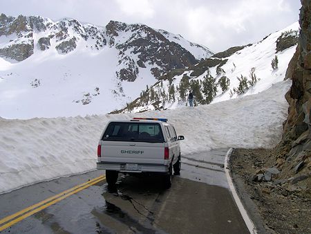 Tioga Pass Road on May 1, 2005