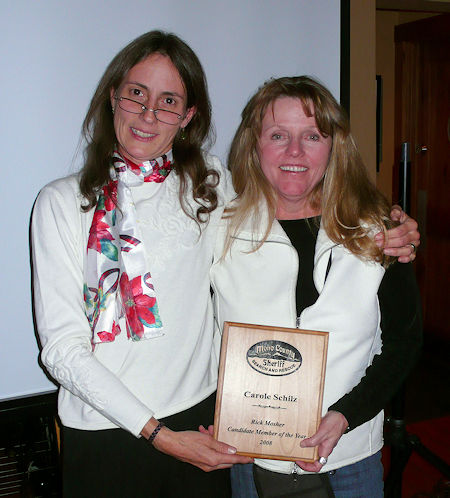 Carole Schilz - Candidate Member of the Year 2008 - Dave Michalski Photo
