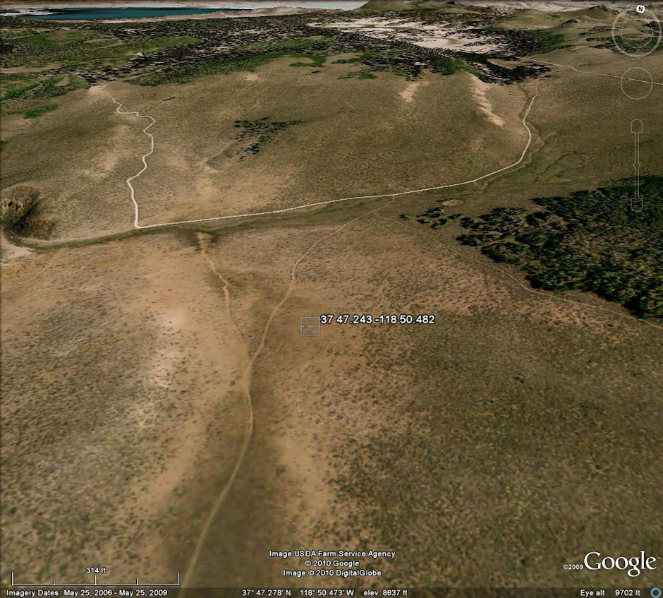 Google Earth Map of Helicopter Crash site