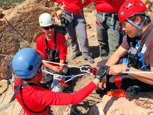 Technical Rescue - Steep Angle Rigging Training