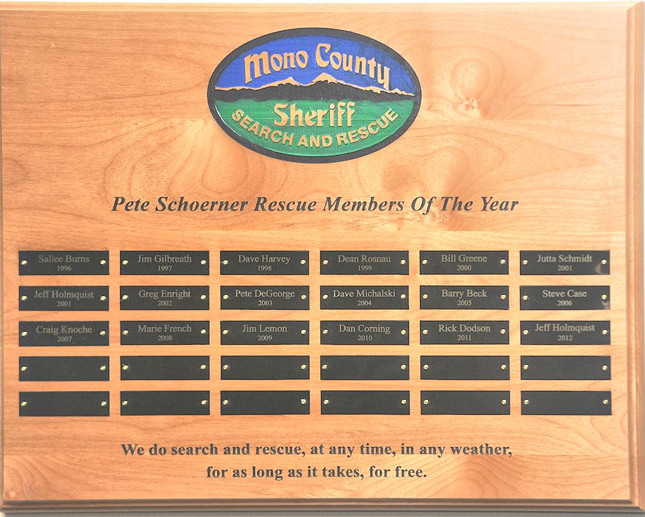 Pete Schoerner Rescue Members Of The Year